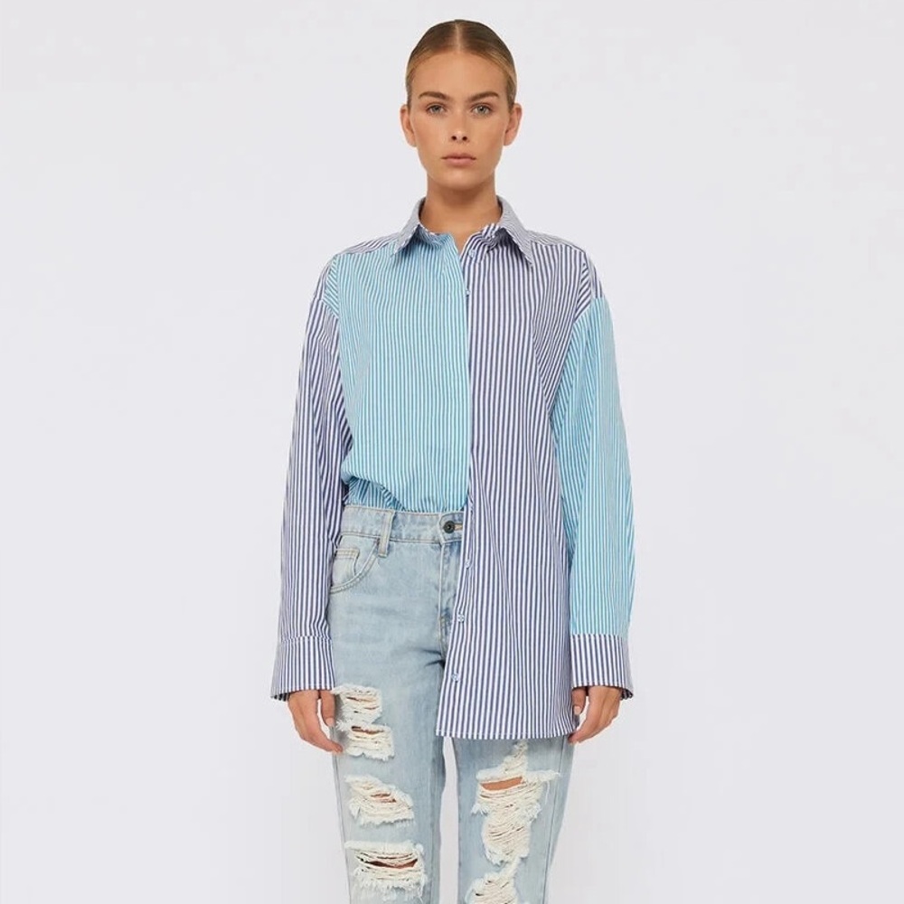 Bardot Relaxed Boyfriend Button Down